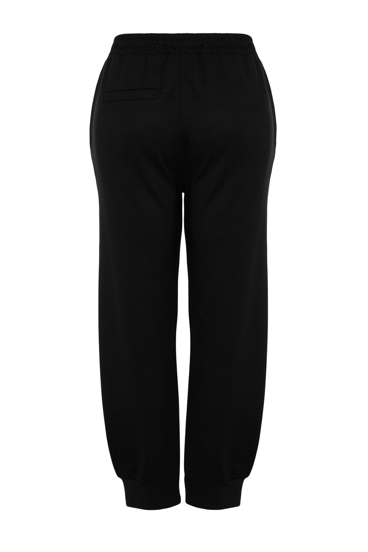 Trendyol Curve-Black Thin Jogger Knitted Sweatpants TBBAW24AJ00011 8