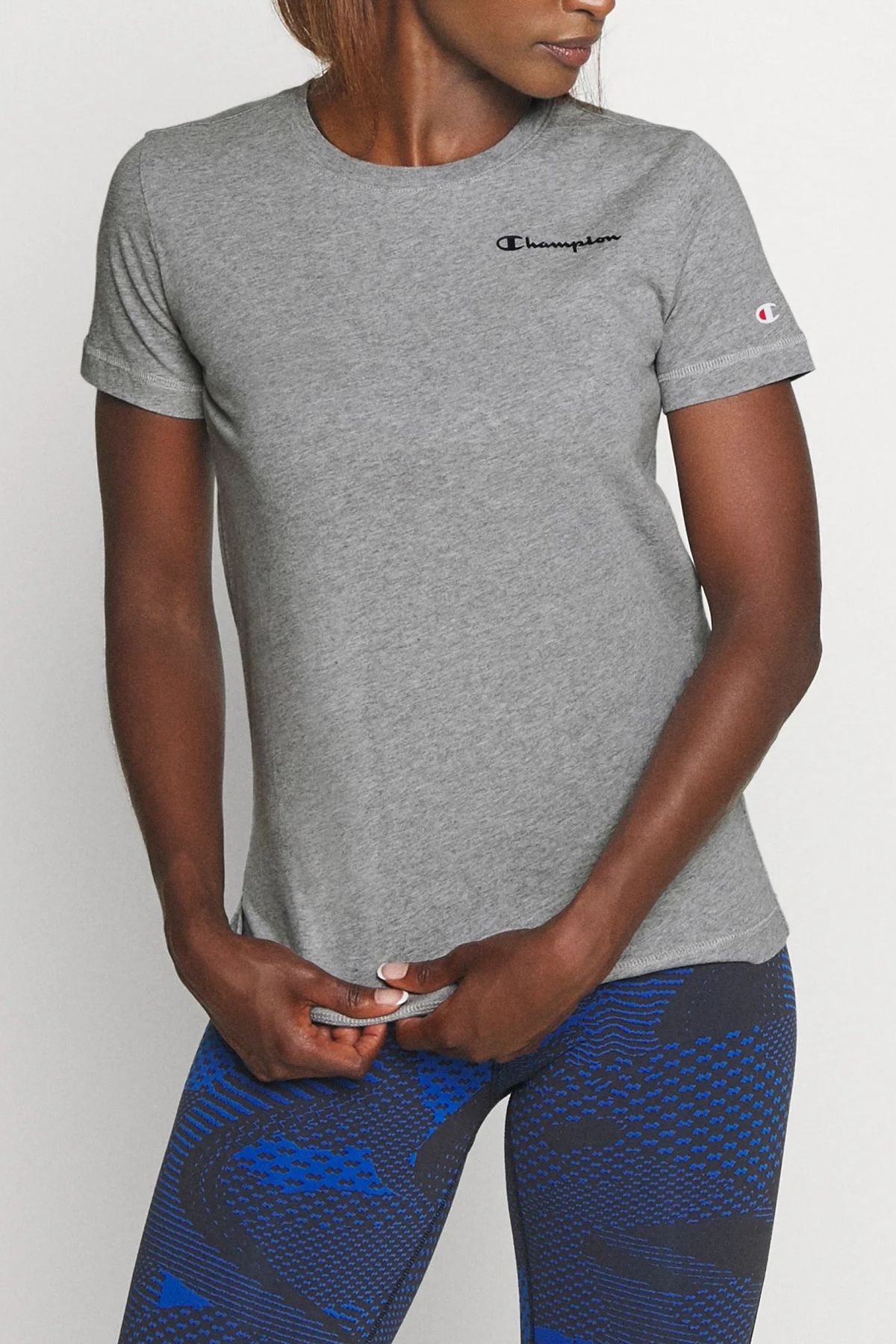 Gray champion top t shirt