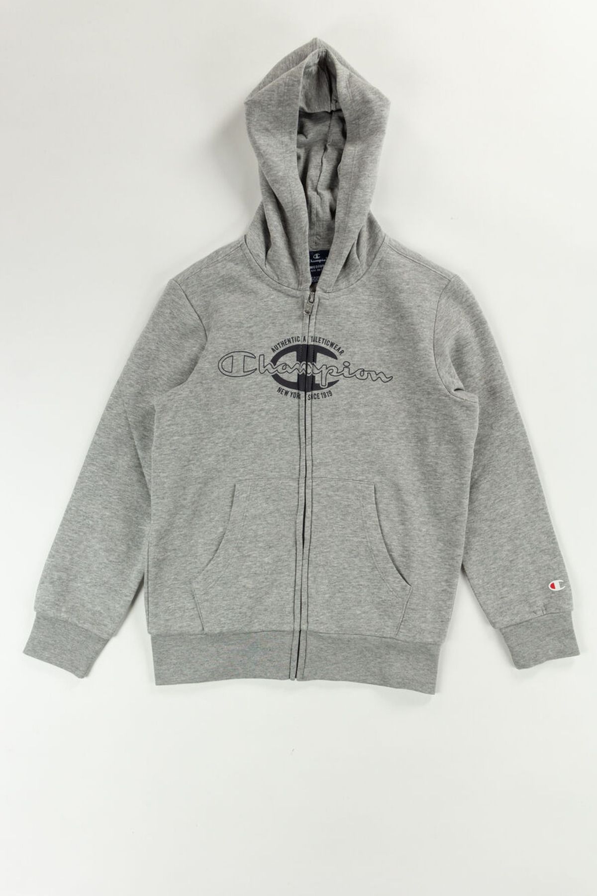 Dark gray on sale champion sweatshirt