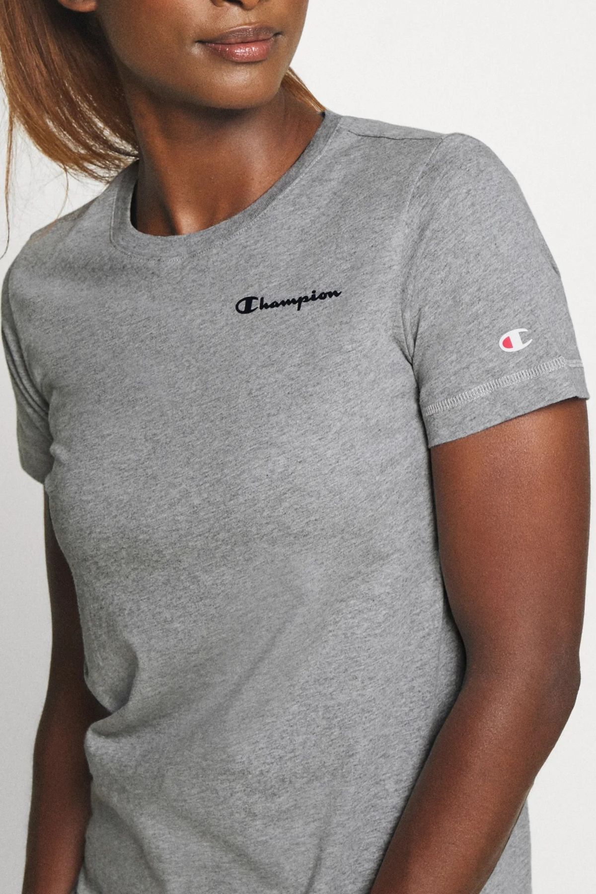 Grey champion shirt womens shop