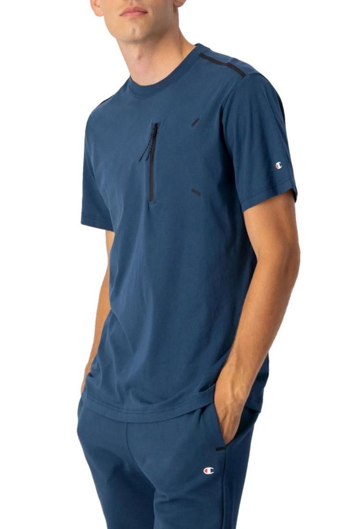 Blue champion shirt deals mens