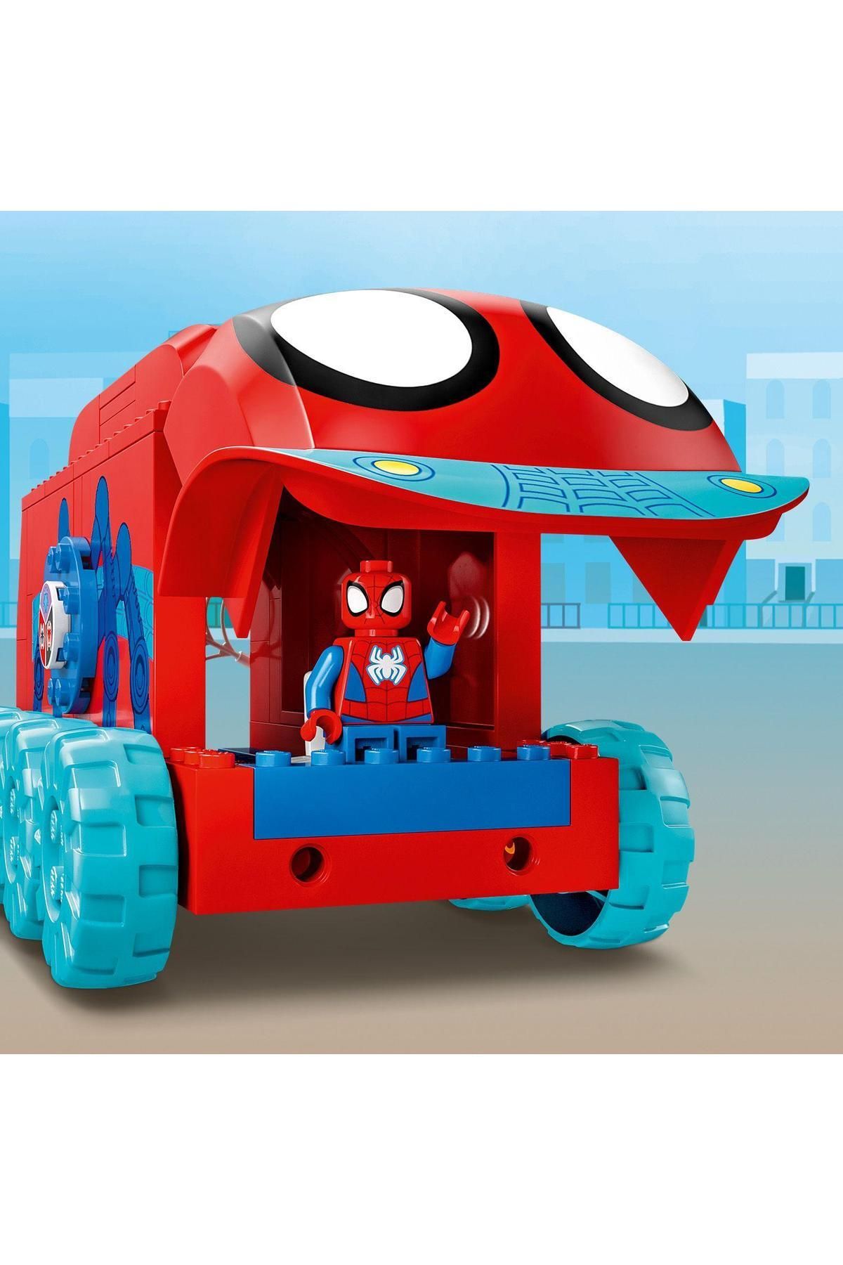 ست ساختنی ® LEGO® Marvel موبایل کارگاه تیم Spidey - اسباب بازی ساختنی برای کودکان 4 سال به بالا (187 قطعه) LEGO