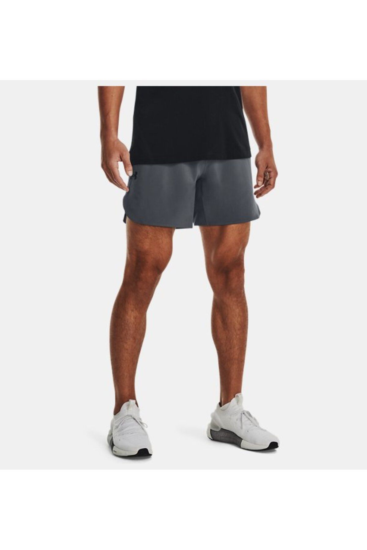 شورت ورزشی خاکستری مردانه بافندگی اوج 1376782 012 Under Armour