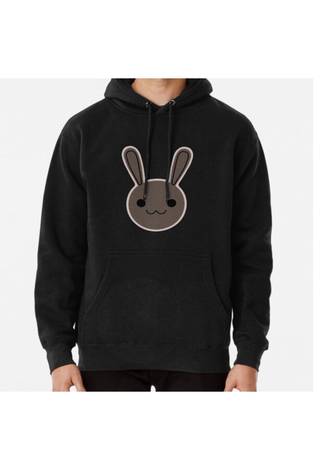 ZOKAWEAR Pumpkin Pete s Rabbit Jaune RWBY Logo Printed Sweatshirt