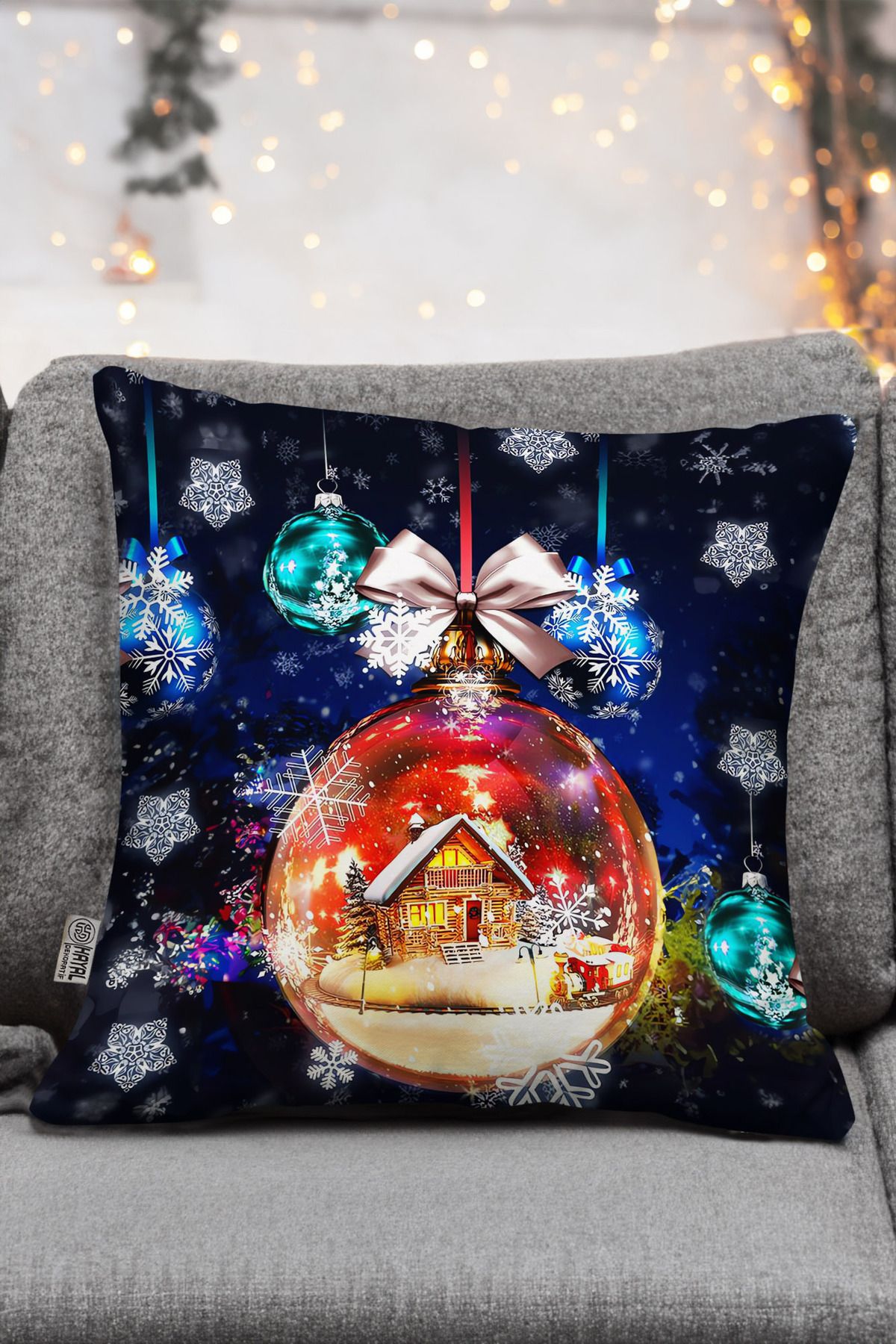 Decorative christmas pillow covers on sale