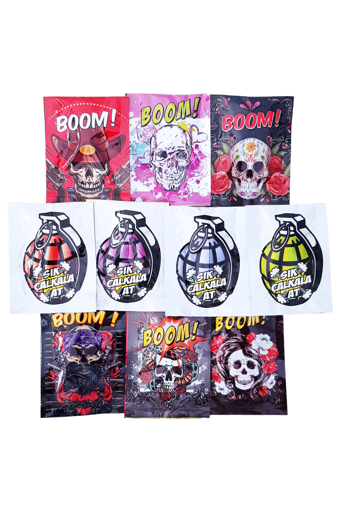 POPKONSOL Sık Patlat Şaka Oyuncağı Ses Şaka Bombası Parti Malzemesi 10 Adet