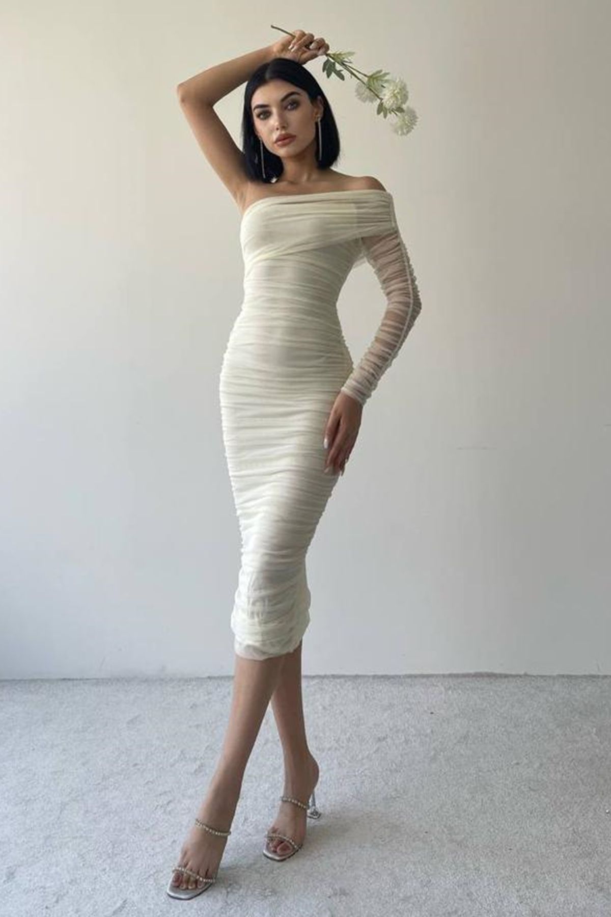 Pencil cocktail dress online
