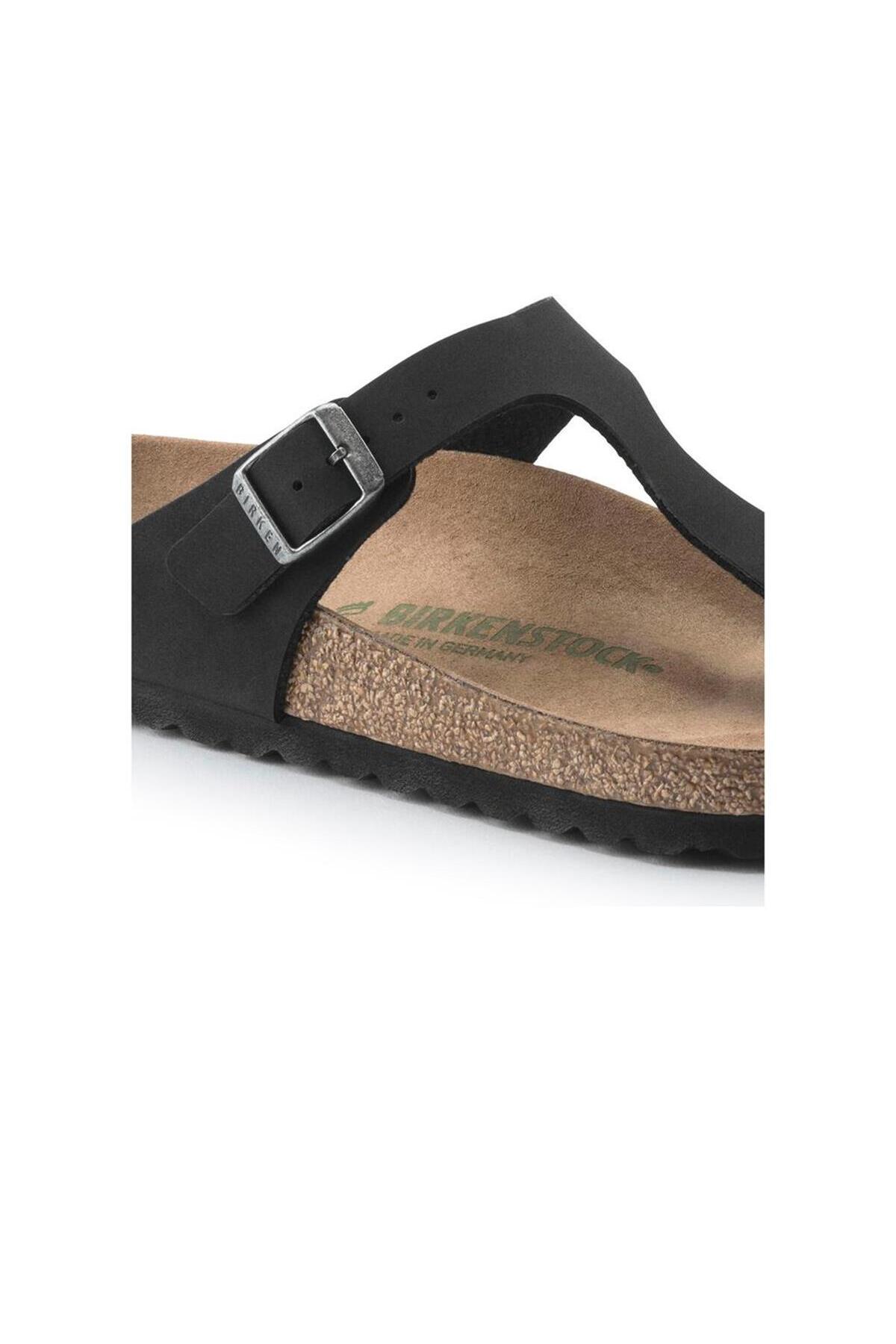 دمپایی بیرکن استاک زنانه اوا مشکی  راسته      لباس خانگی | Birkenstock TYCV0UJ2GN169701322605701 - تصویر 6