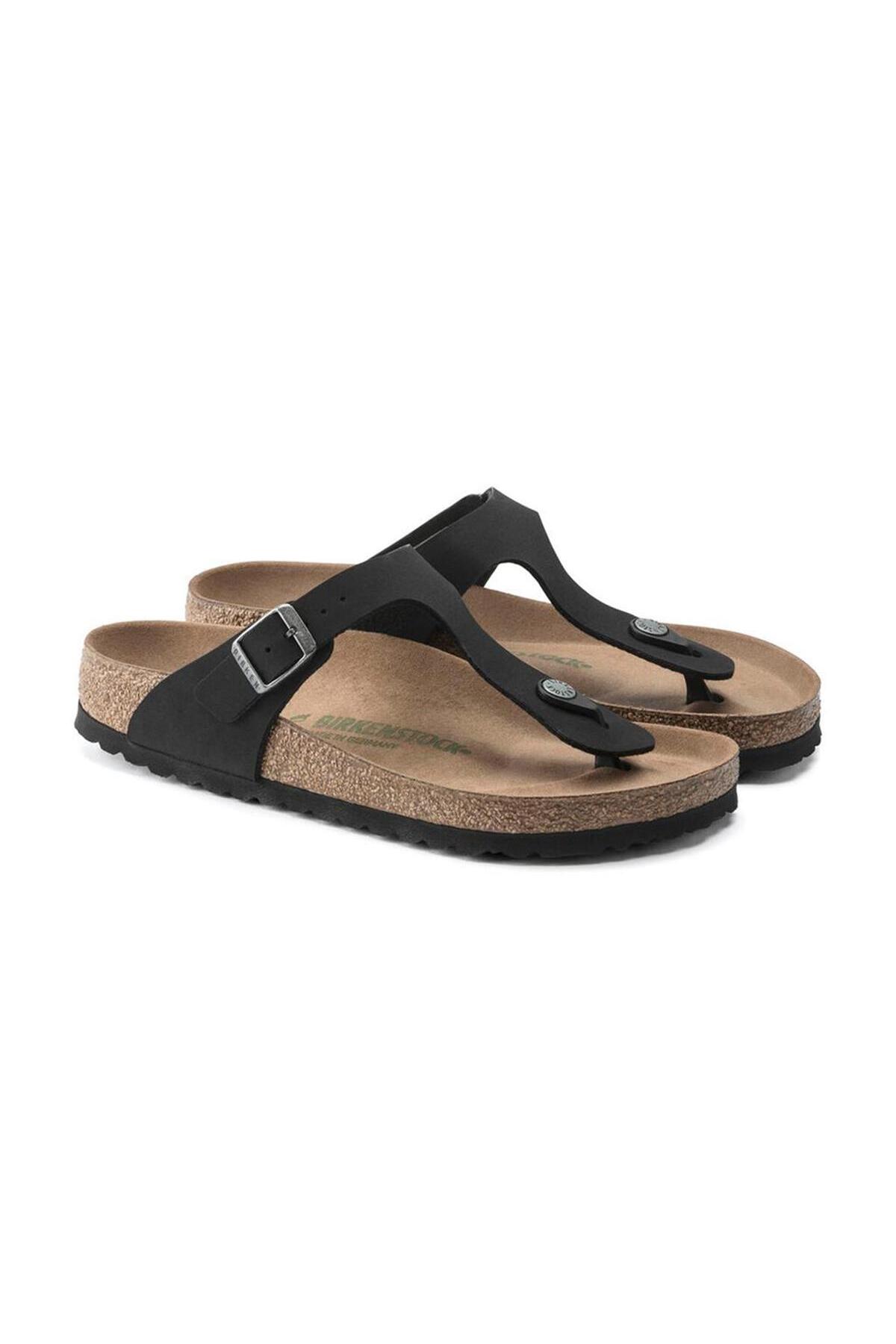 دمپایی بیرکن استاک زنانه اوا مشکی  راسته      لباس خانگی | Birkenstock TYCV0UJ2GN169701322605701 - تصویر 5