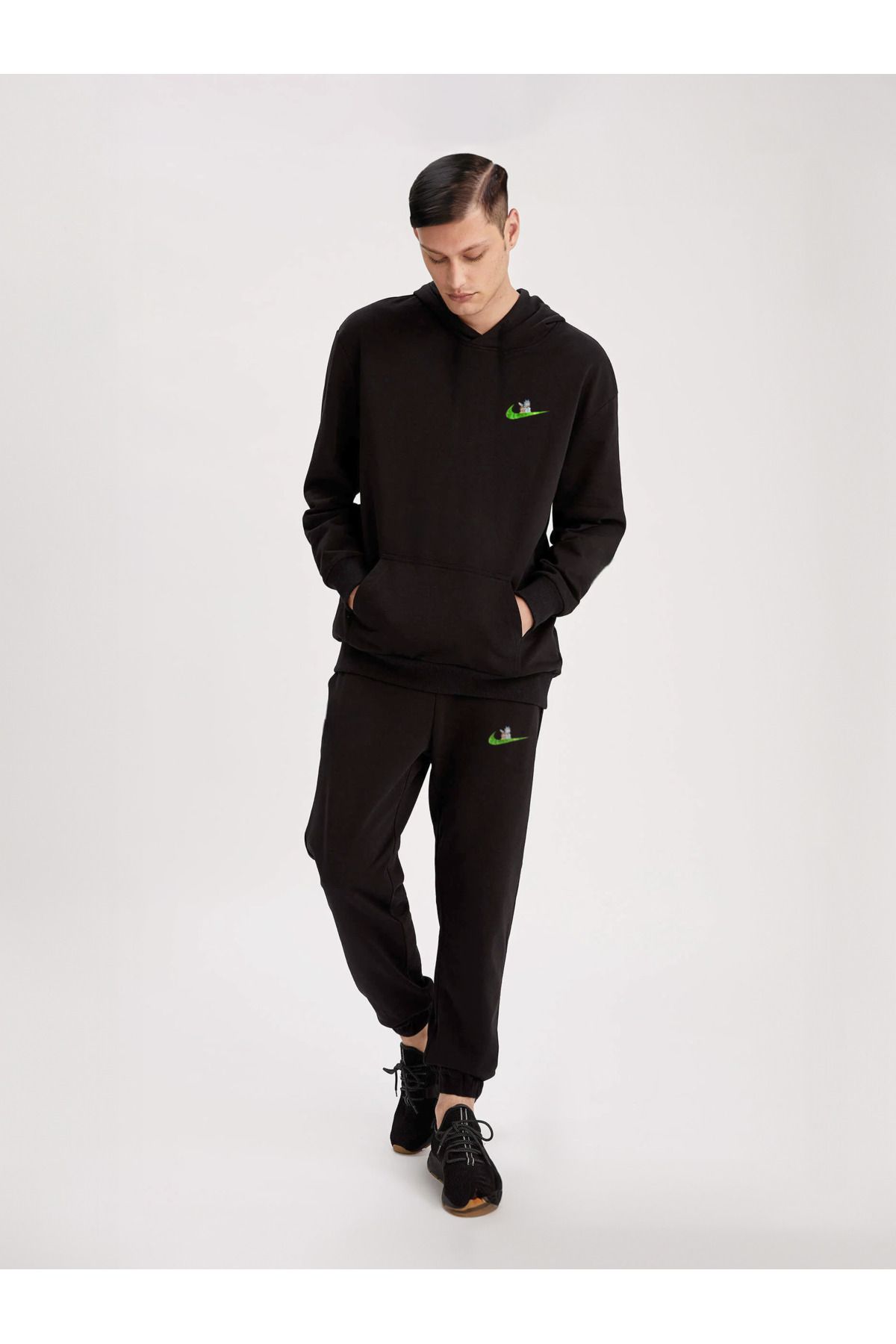 Mens printed tracksuit clearance