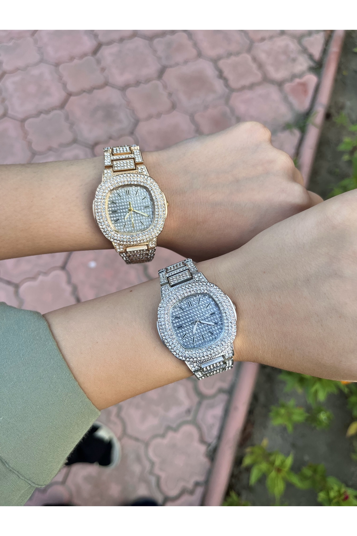 CLUPPOLOON  TAŞLI ZİRKON KADIN KOL SAATİ - Görsel 5