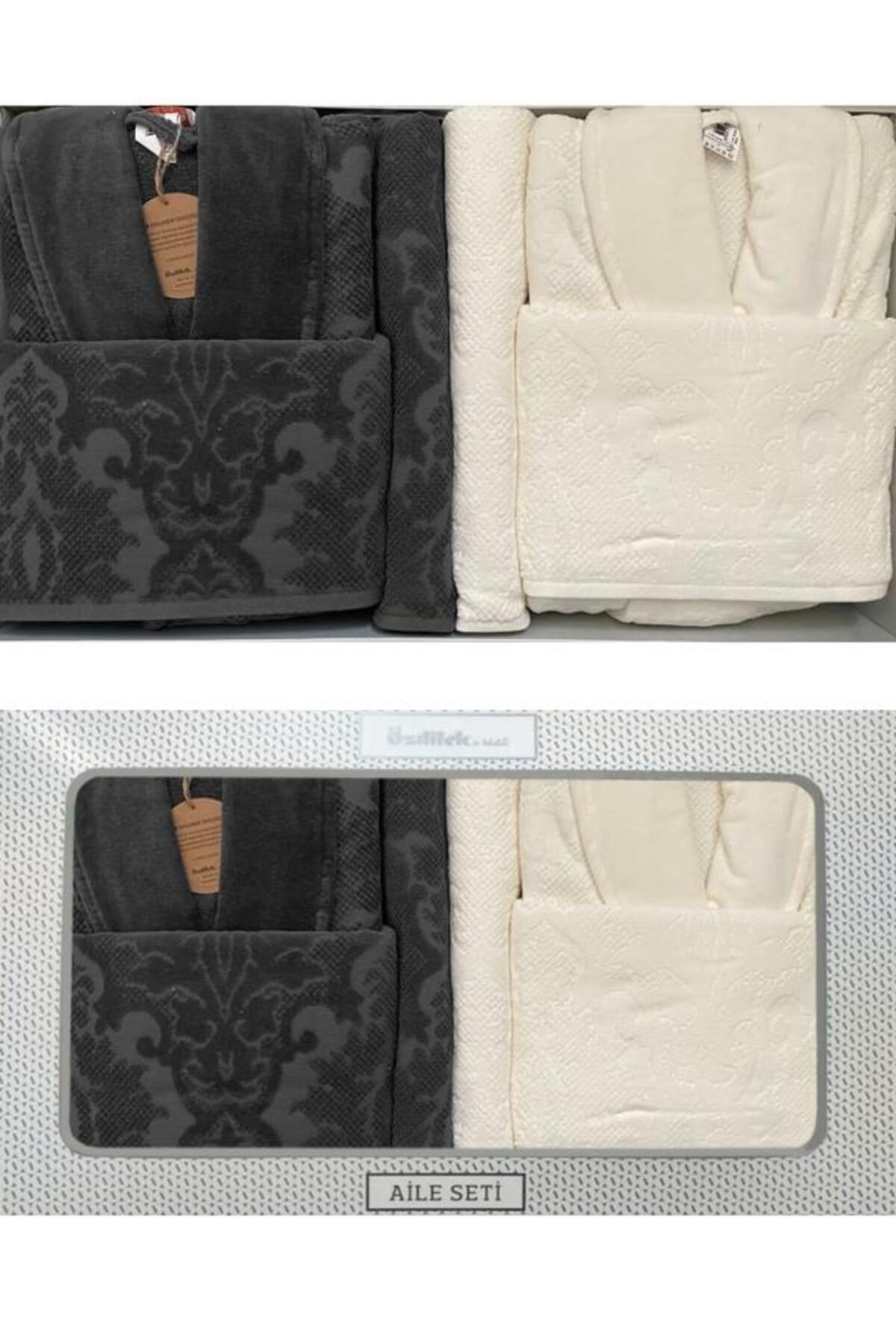  سرویس حمام Curve Family Set دو نفره کرم-آنتراسیت