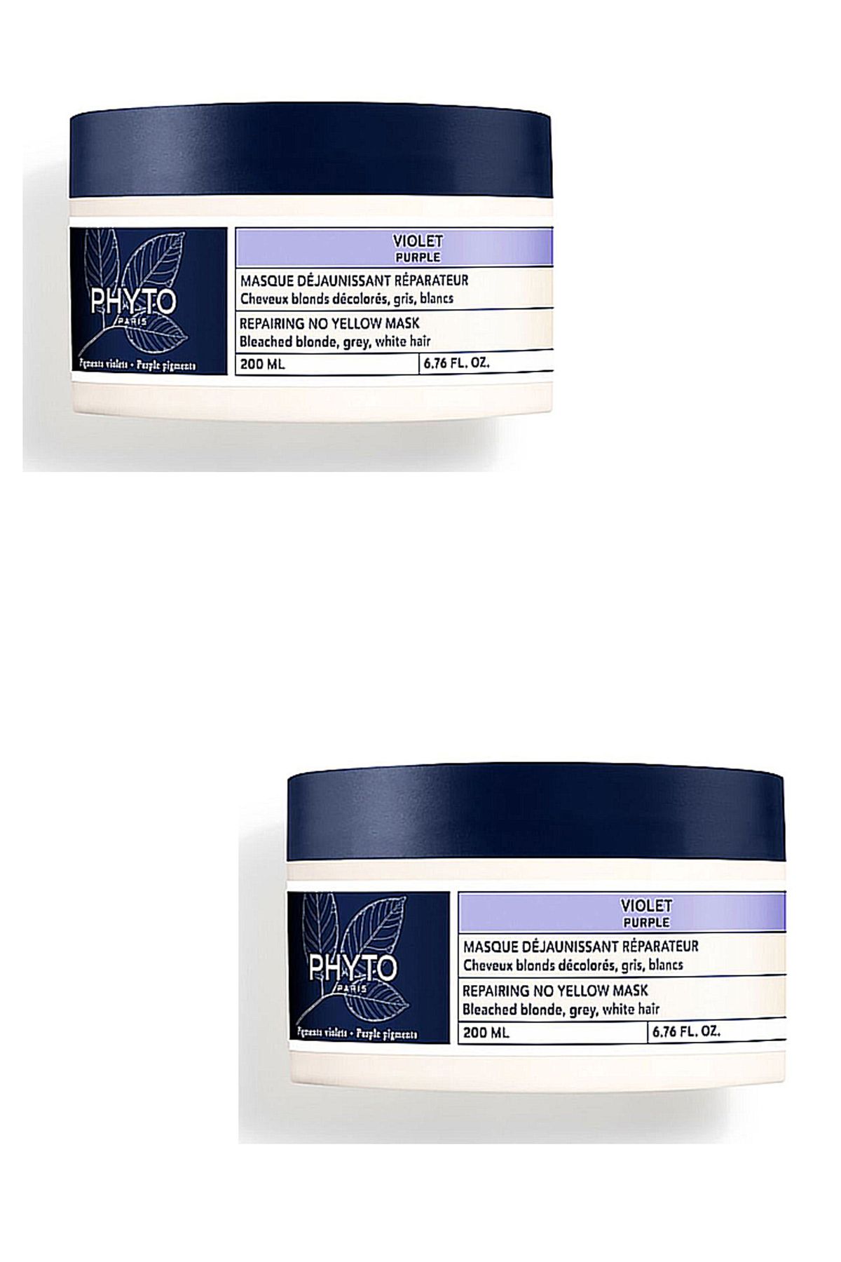 ماسک مو بنفش مردانه و زنانه 200 میل فیتو Phyto