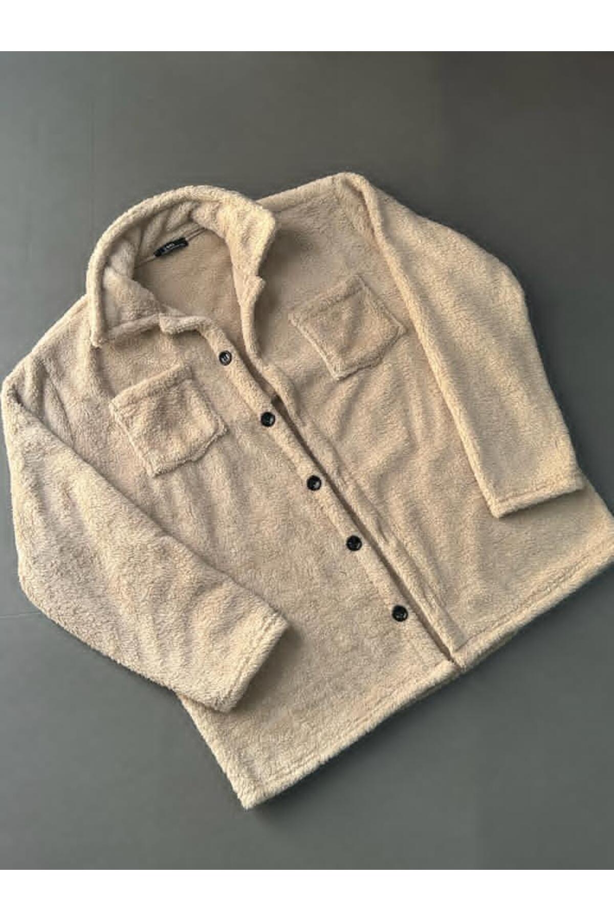 ژاکت مردانه بژ NO 601 | PELUŞCEKETT اورجینال - تصویر 2