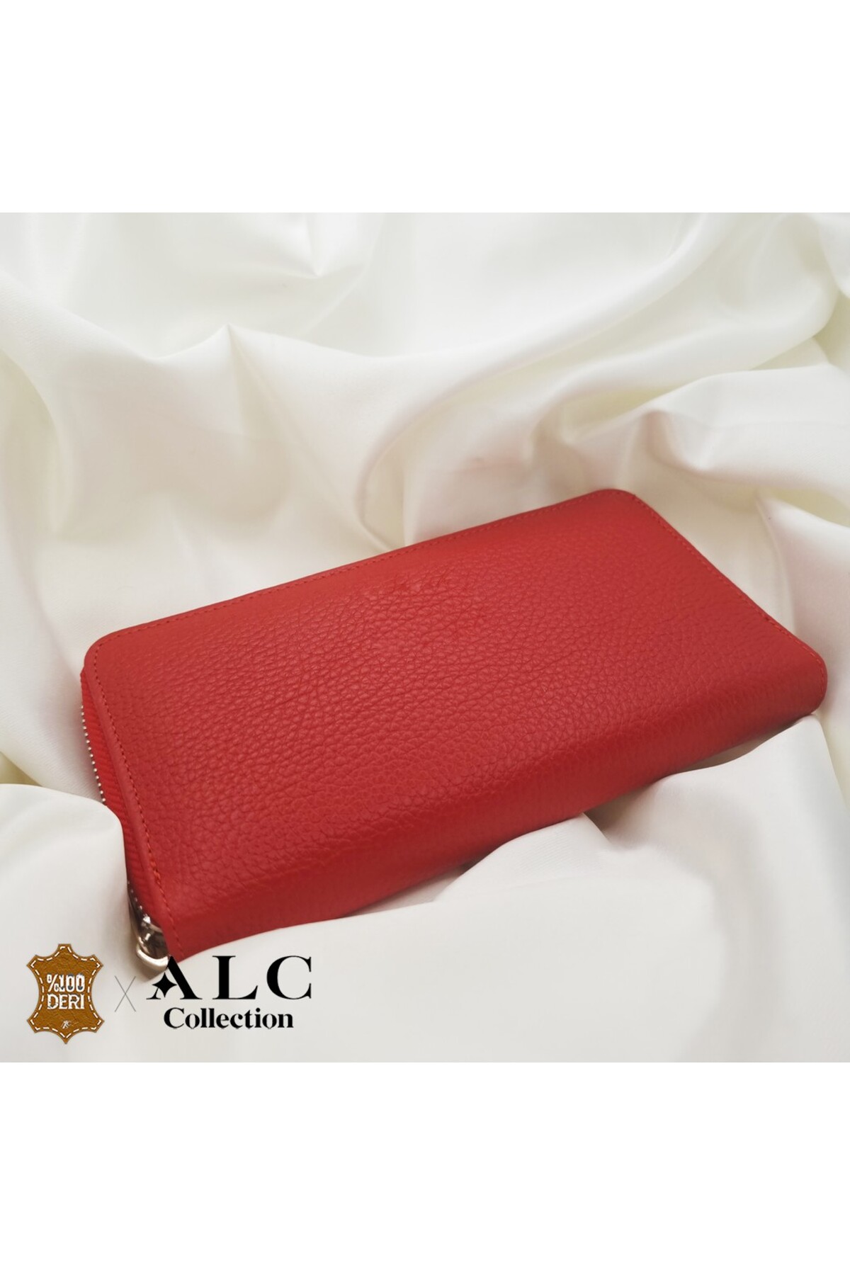 کیف پول مردانه قرمز ALC Collection | ALCC00001 اورجینال - تصویر 5
