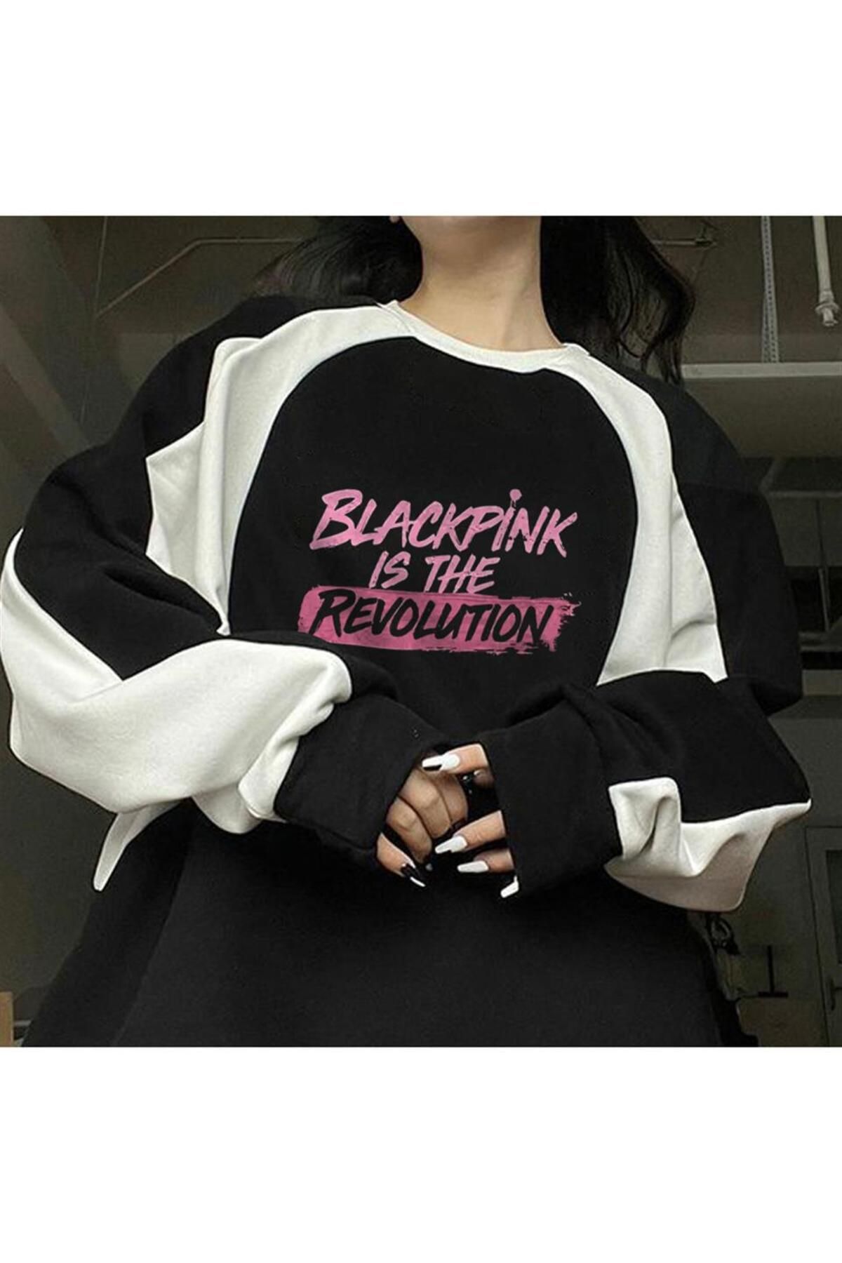 Sweater hotsell crop blackpink