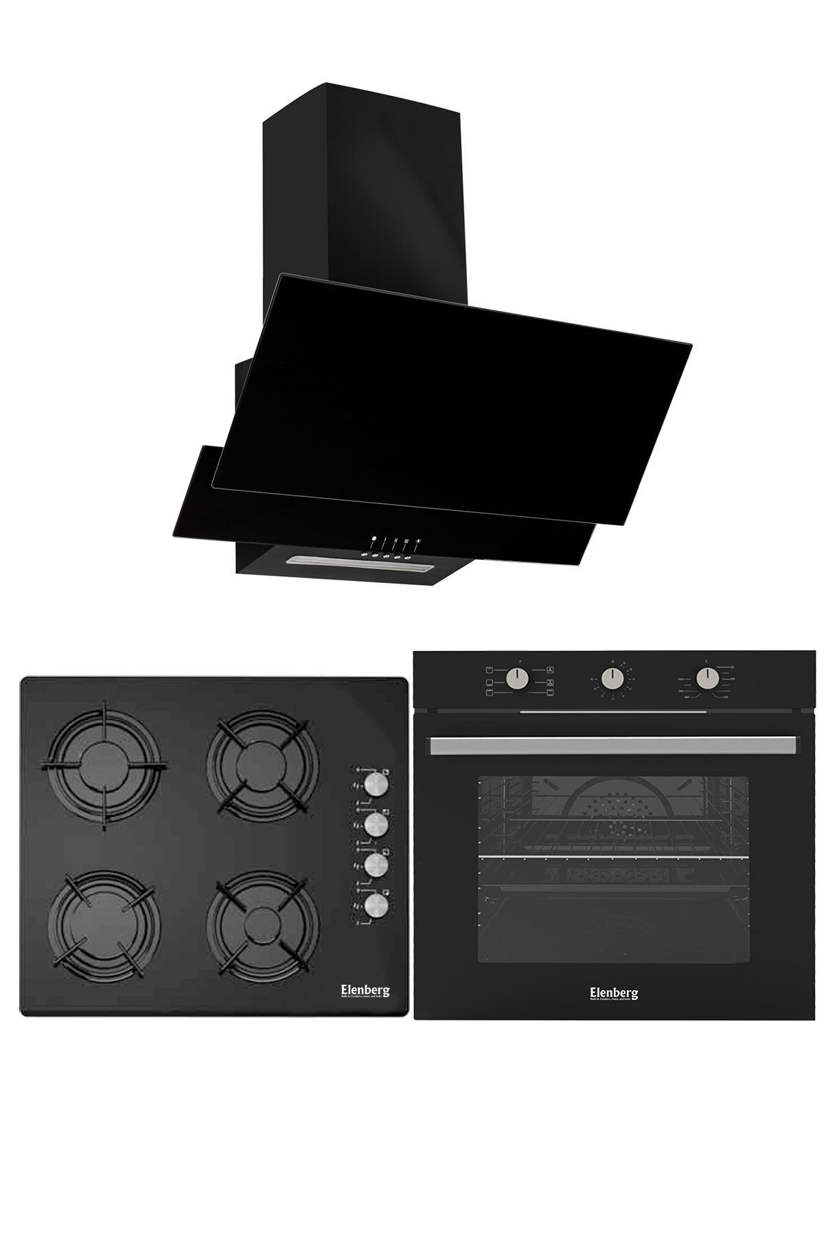 Black sales diamond set