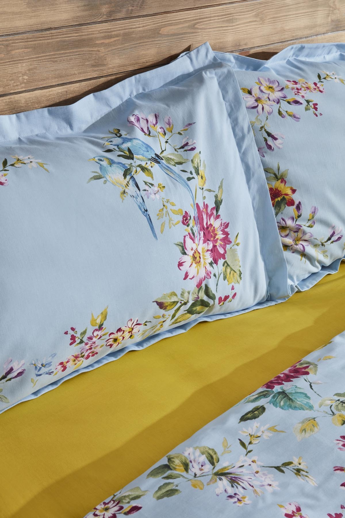 سرویس خواب  آبی Karaca Home | 200.22.05.0022 اورجینال - تصویر 2