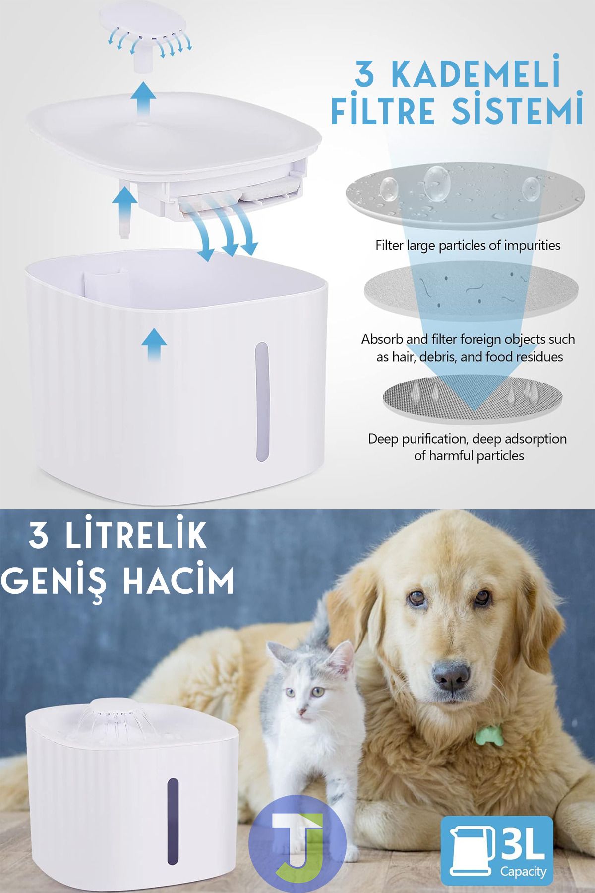Pet water fountain dispenser 2025