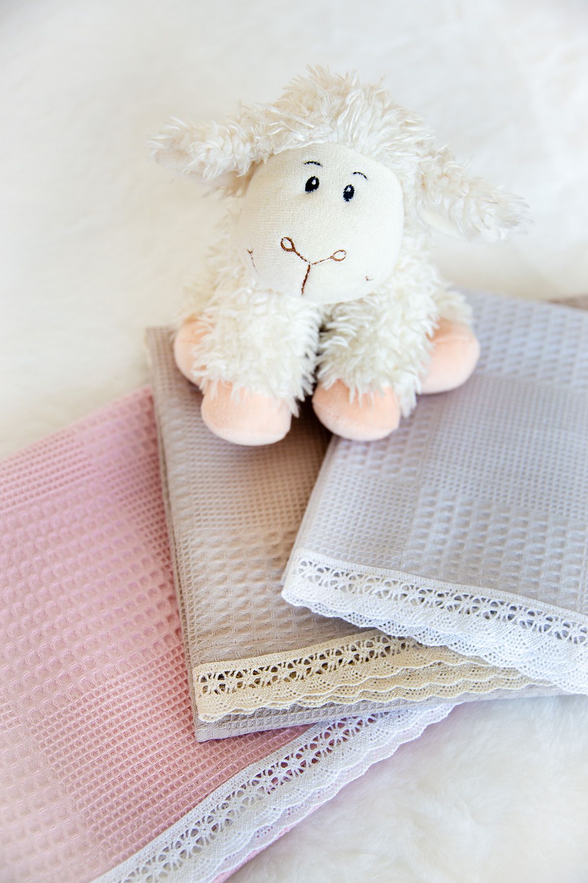 Babynest-بيبي لاسي محبوك بيكيه 4