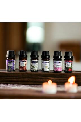 Genel Markalar Popüler Mum Esans Seti Lavanta-Sandal-Yasemin-Vanily-KrzÇiçeği...