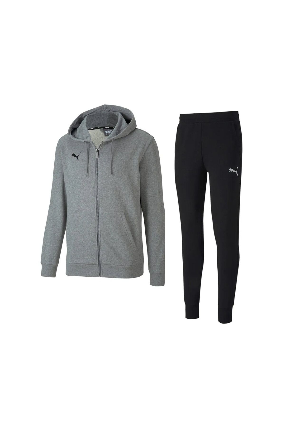 Boys grey sales puma tracksuit