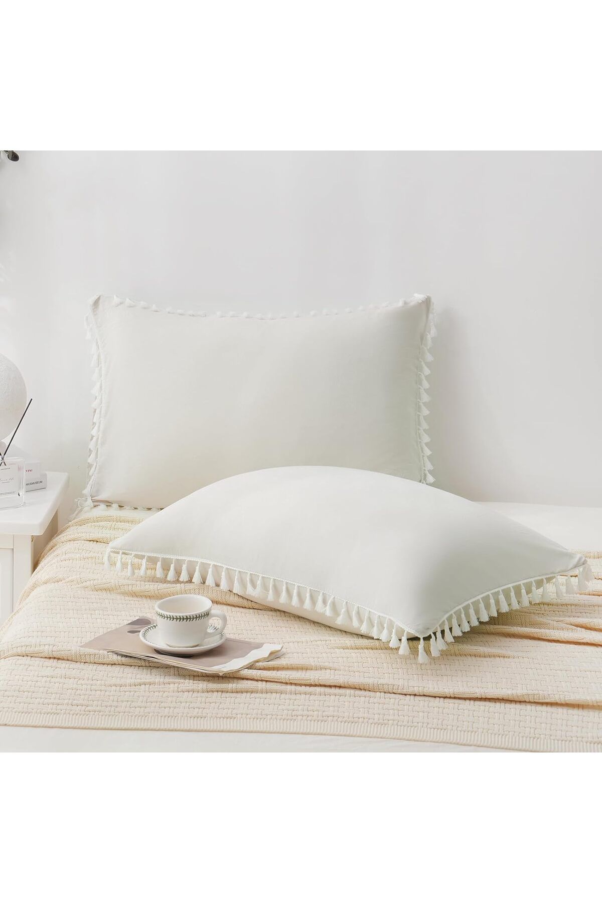 Decorative queen size hot sale pillow cases