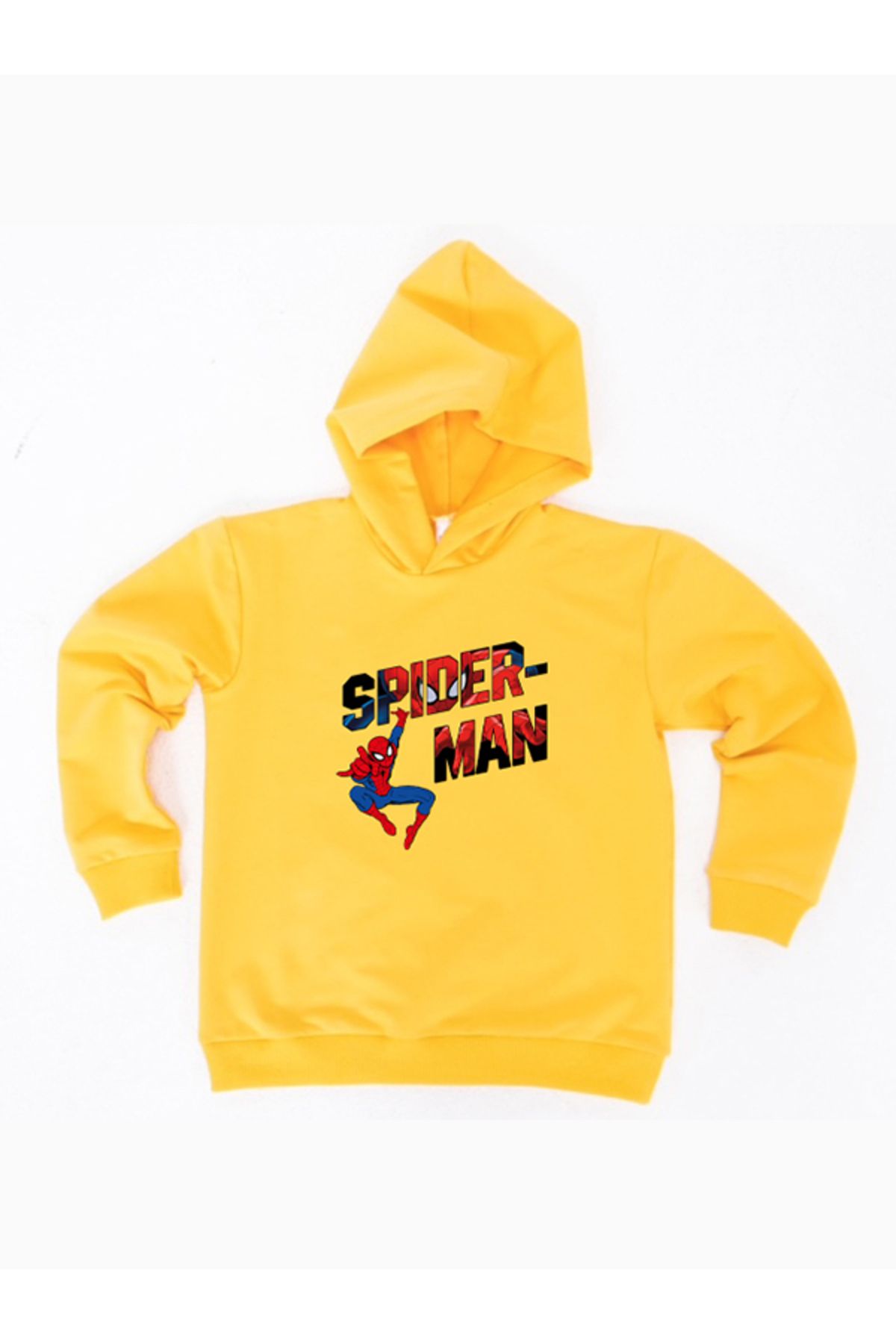 Spider man yellow 2025 hoodie