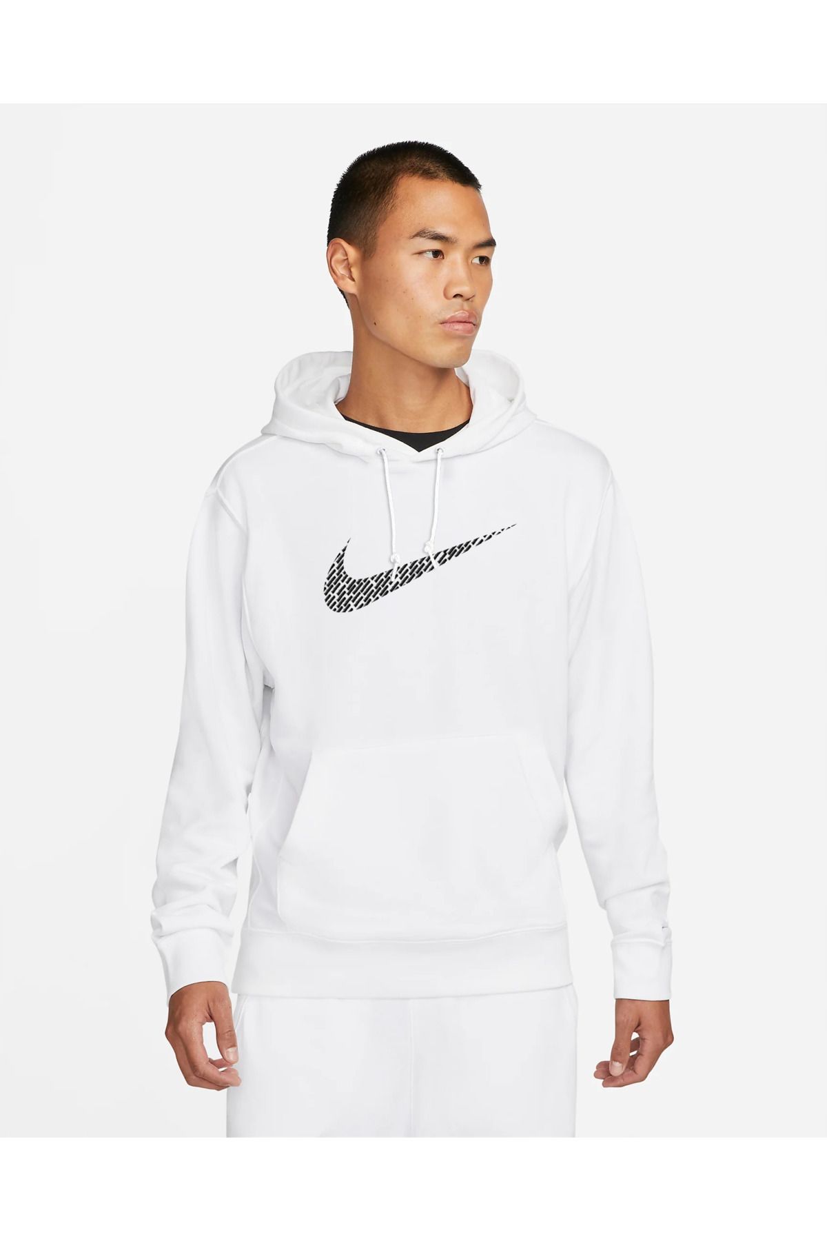 Nike Sweatshirt White Regular fit Trendyol