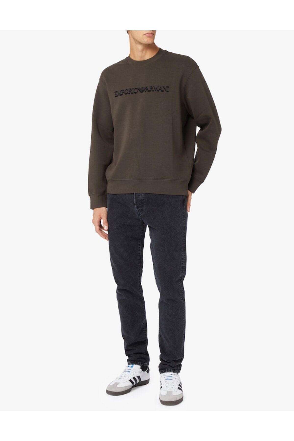 Armani on sale green sweatshirt