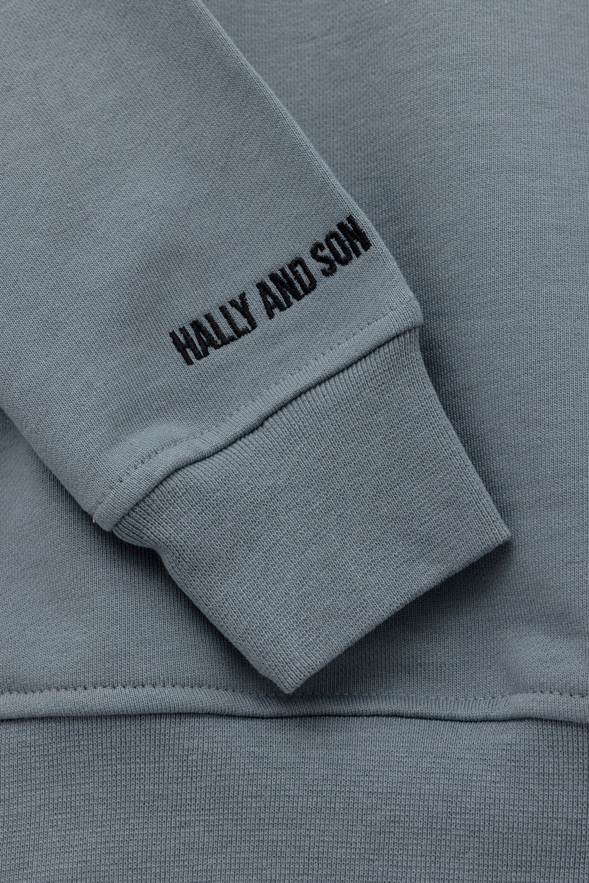 سویشرت پسرانه خاکستری Hally & Son | H-5387 اورجینال - تصویر 2