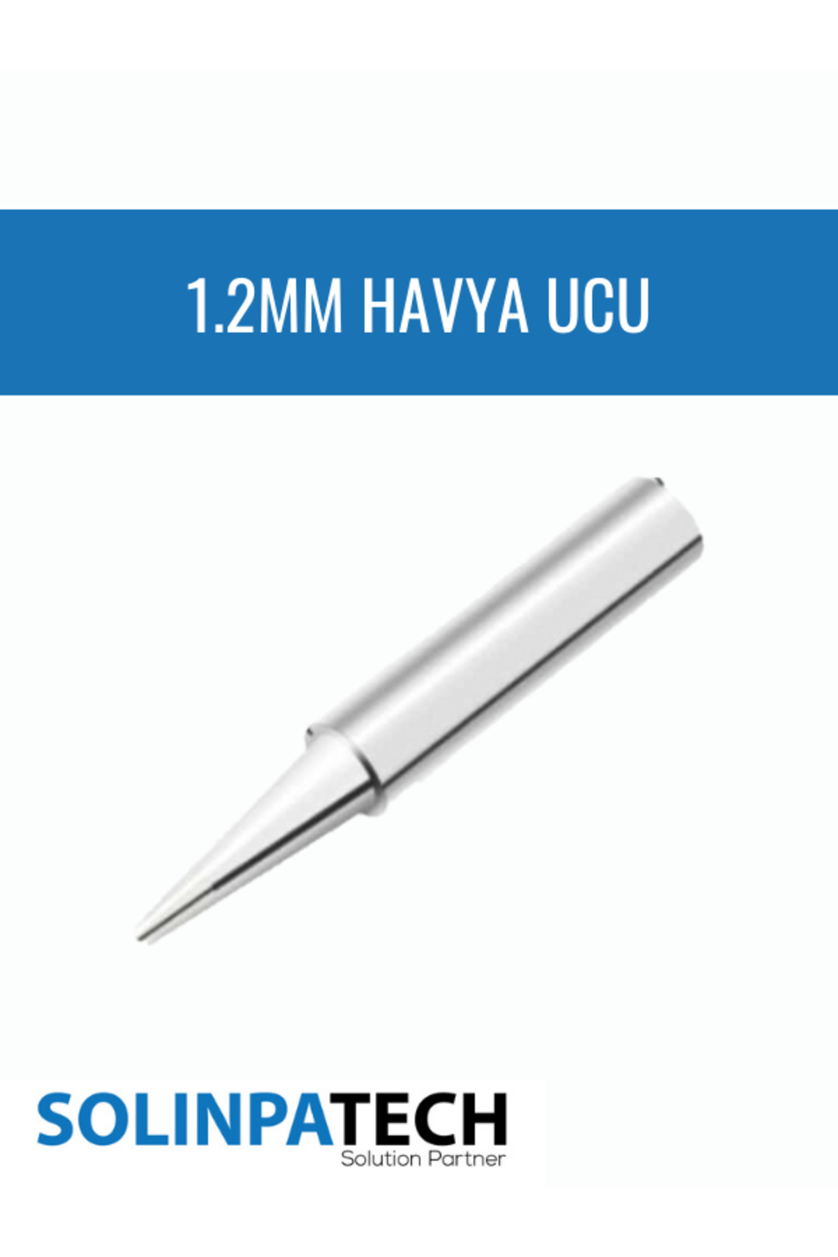SolinpaTech 1 Adet 900m-t-b Lehim Ucu – 1.2mm B Tipi, Detaylı Lehim Işlemleri Için