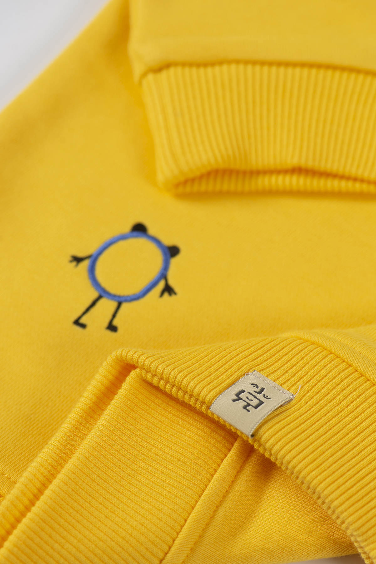 سویشرت پسرانه زرد BEETLEBEEZ | FW21SD_32 اورجینال - تصویر 5