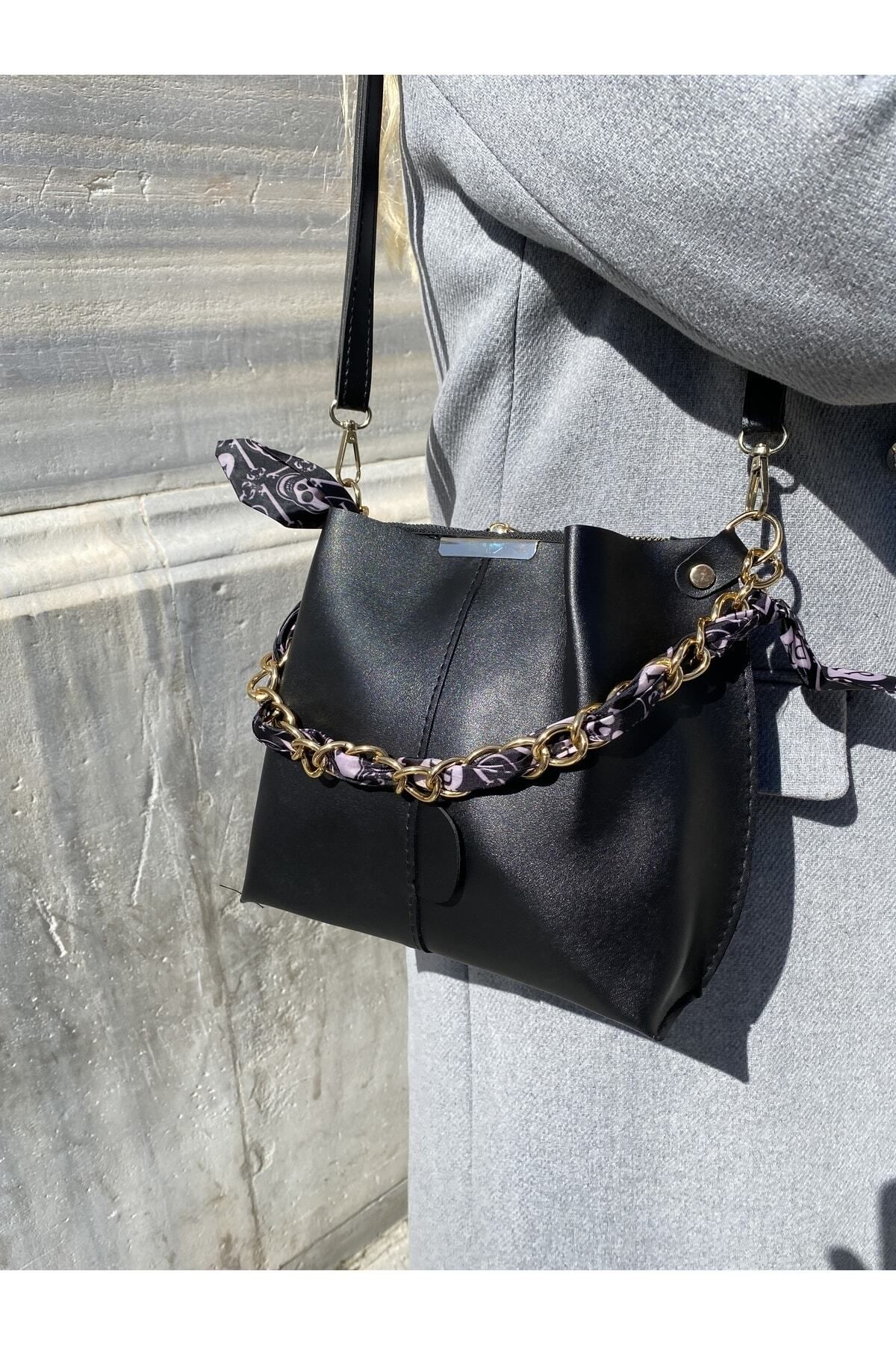 Downtown astor large logo shoulder hotsell bag
