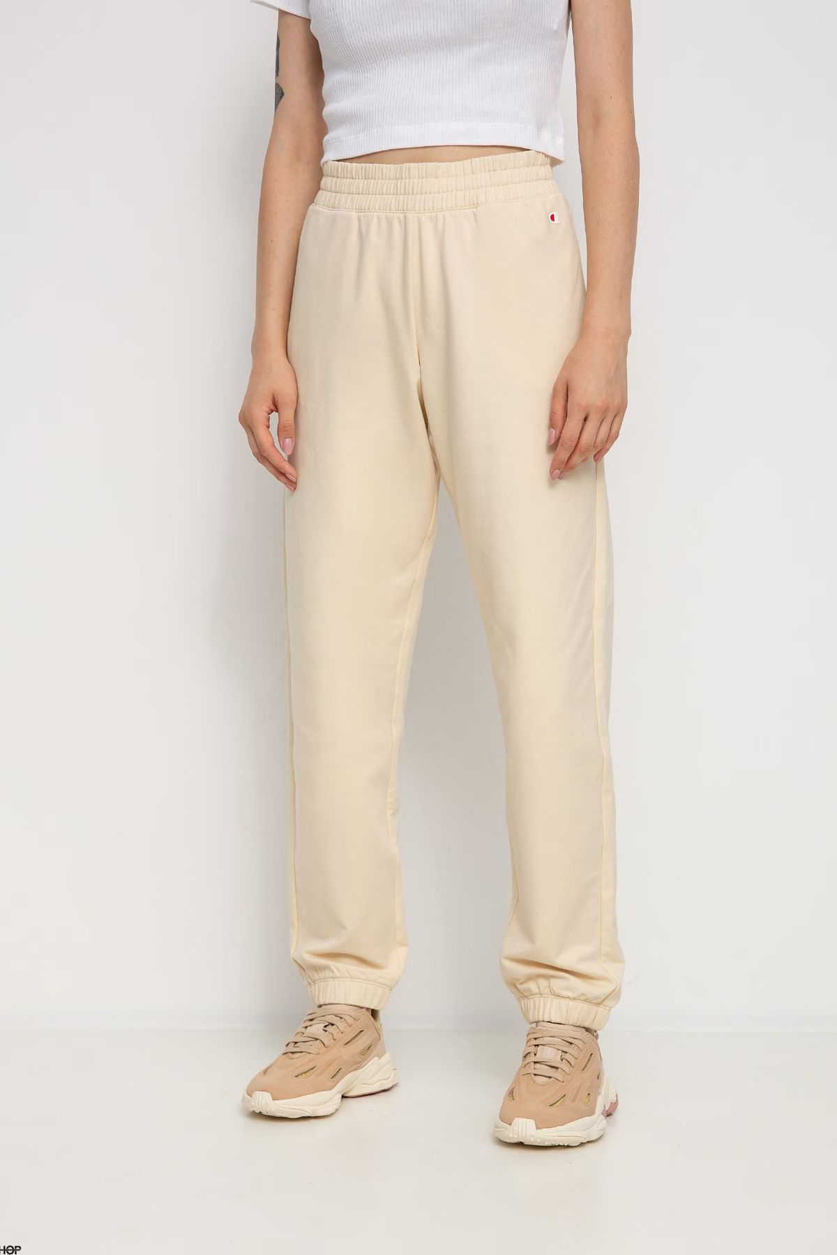 Beige champion sweatpants new arrivals
