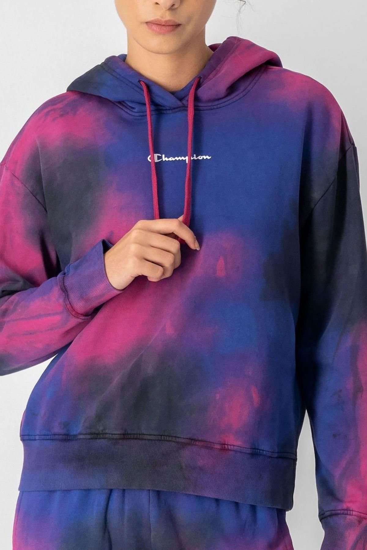 Black blue and pink champion sweatshirt online