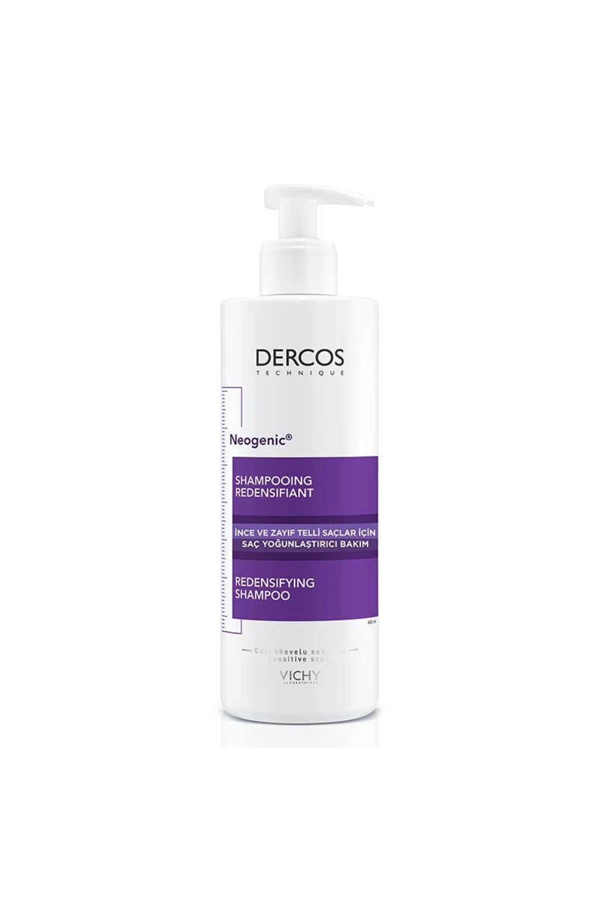 شامپو تراکم کننده مو نئوژنیک Dercos 400ml DEMBA698 Vichy