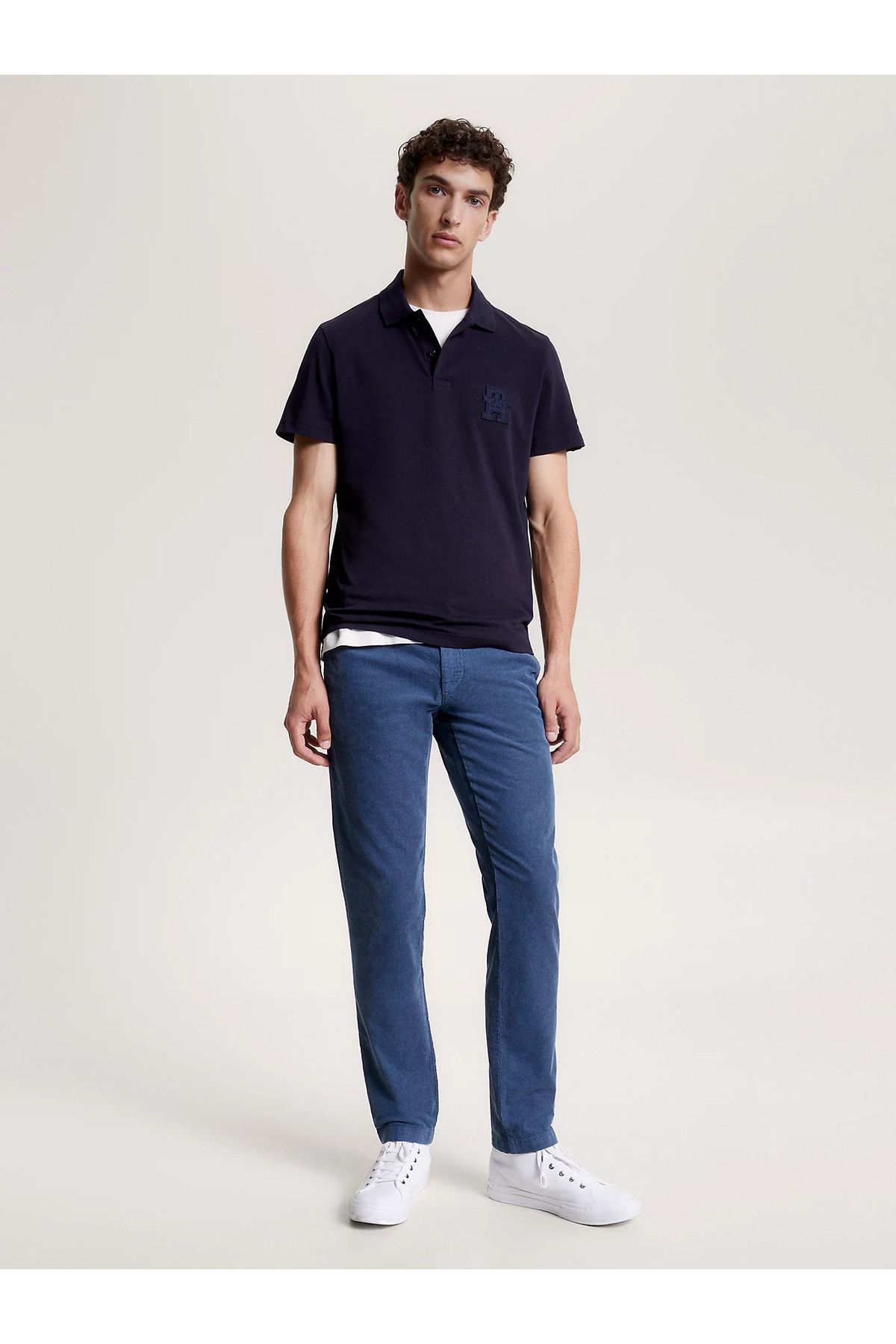 Navy blue tommy hilfiger polo store