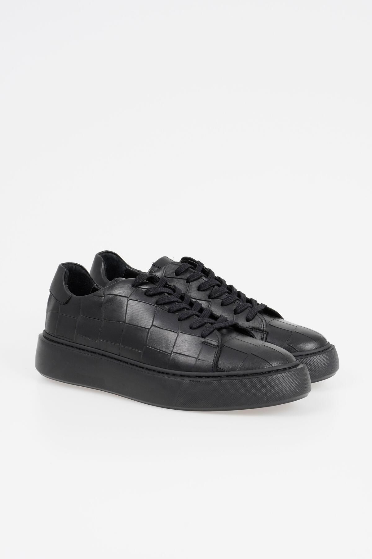 Mens quilted sneakers hotsell