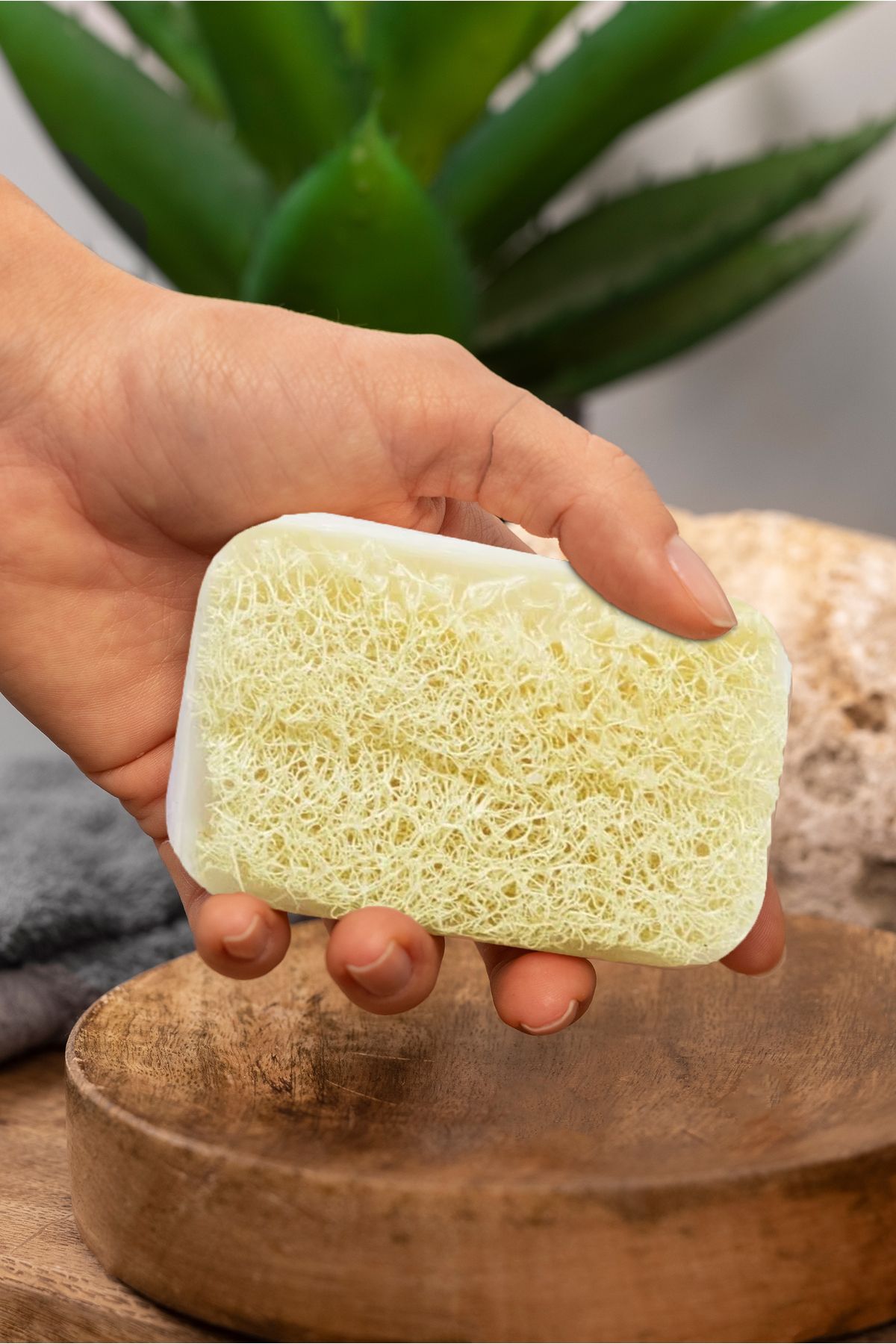 صابون طبیعی شیر بز فیبر کدو تنبل 120 گرم Ma'Vessa