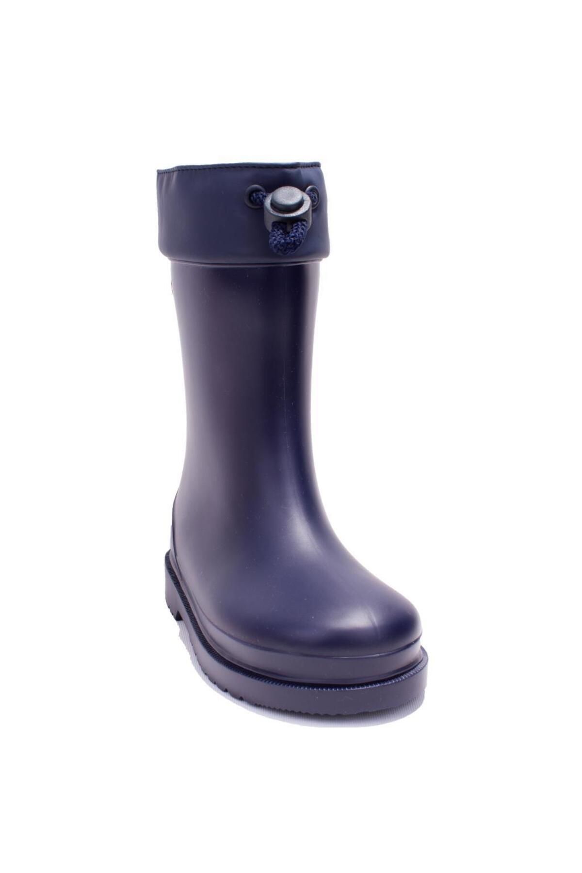 Dark blue shop rain boots