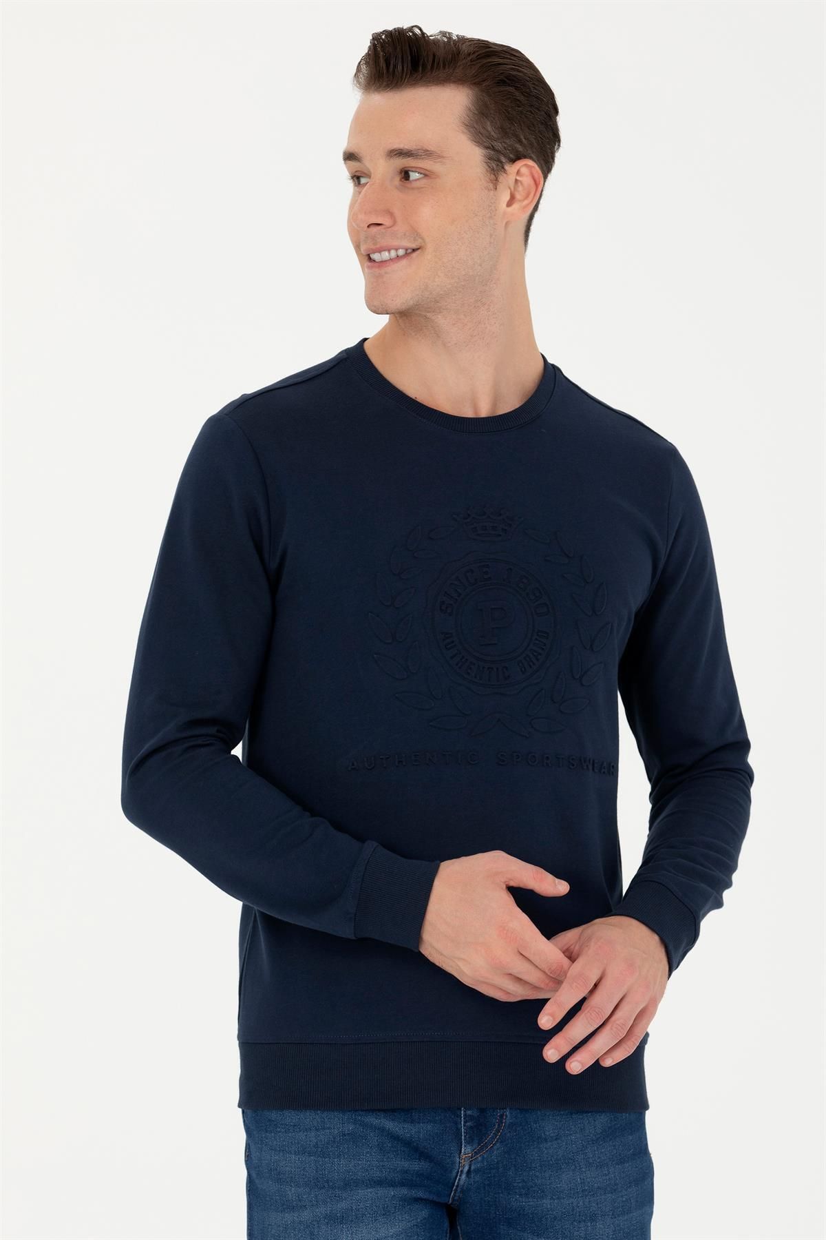 سویشرت مردانه یو اس پلو U.S. Polo Assn. اورجینال 23KEAYDLSWT0005