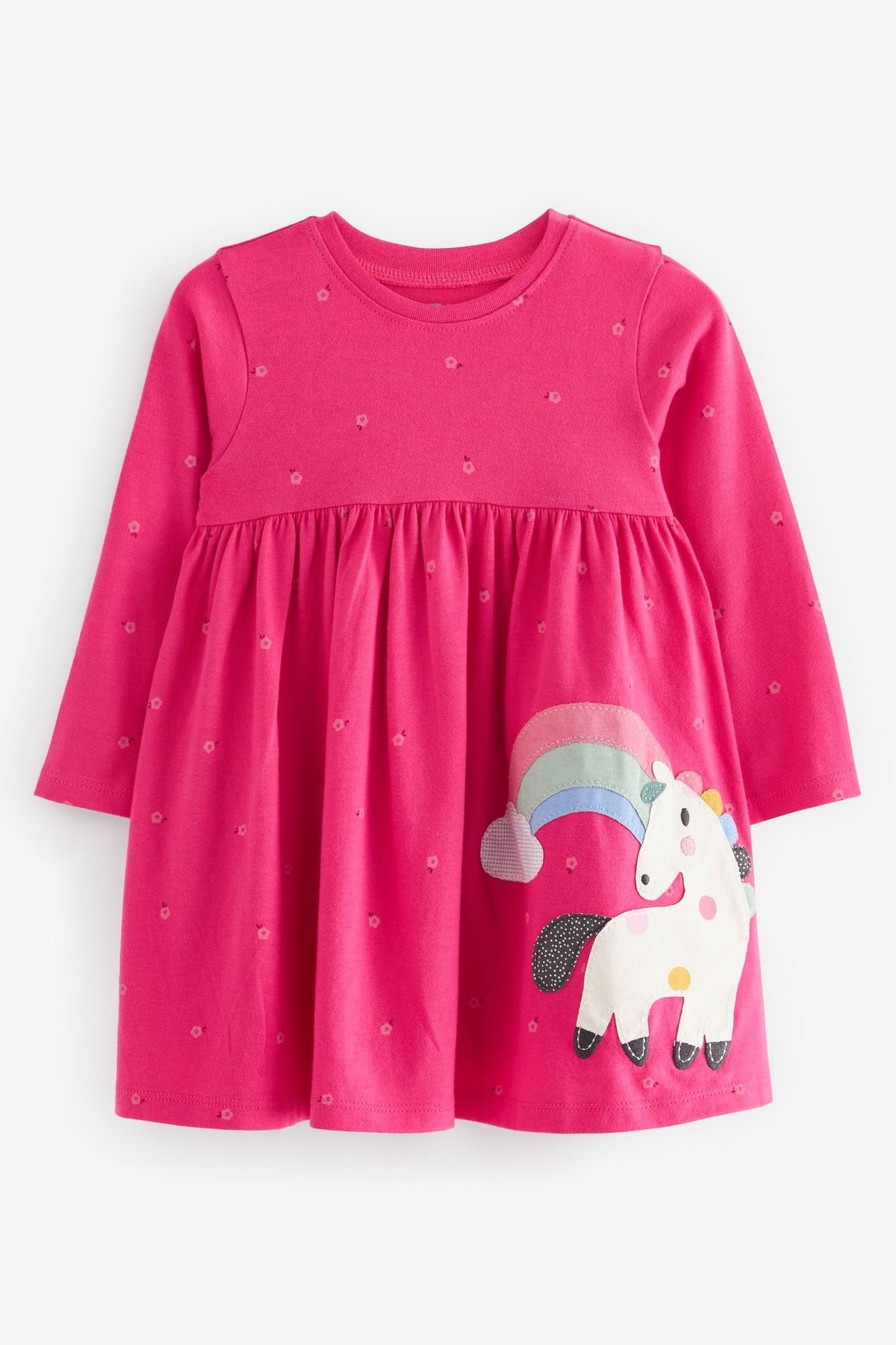 Next pink unicorn dress cheap