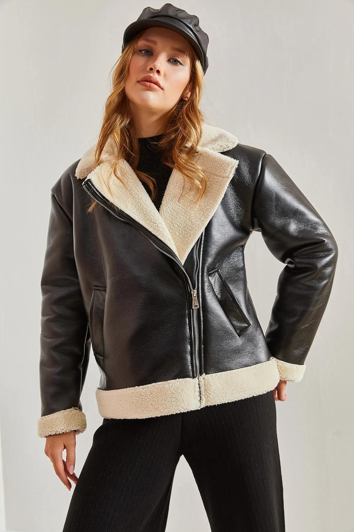 Women's jacket zipper side new arrivals