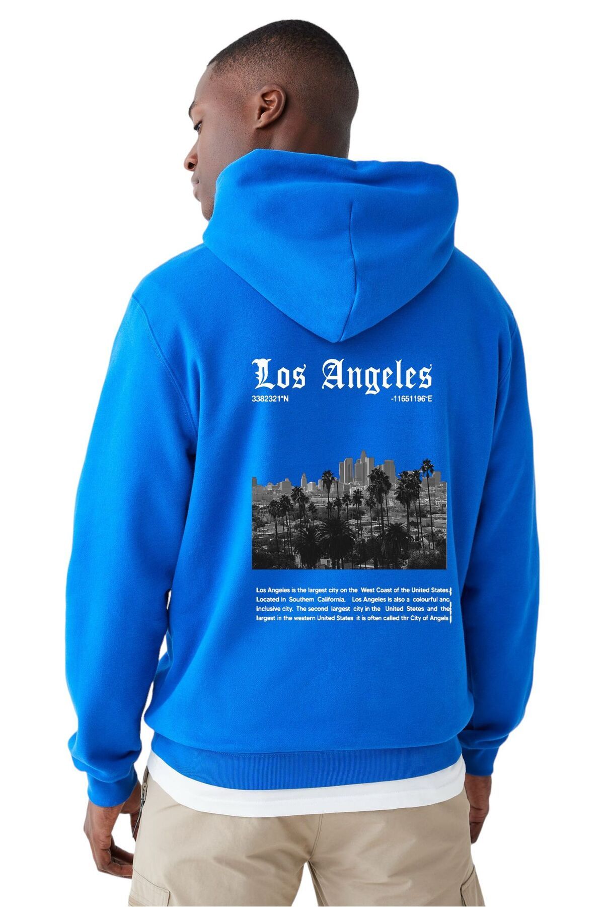Los angeles deals blue sweatshirt