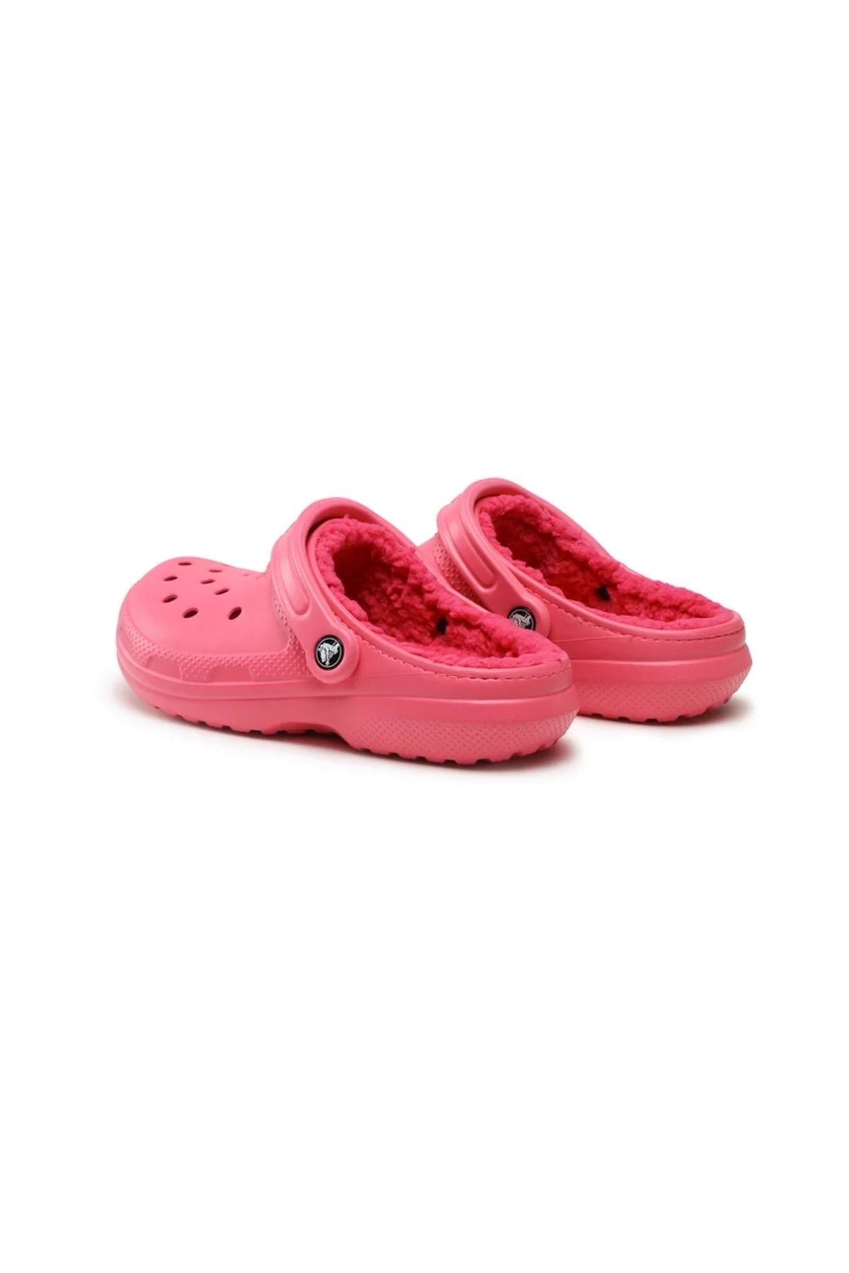 Pink deals lined croc