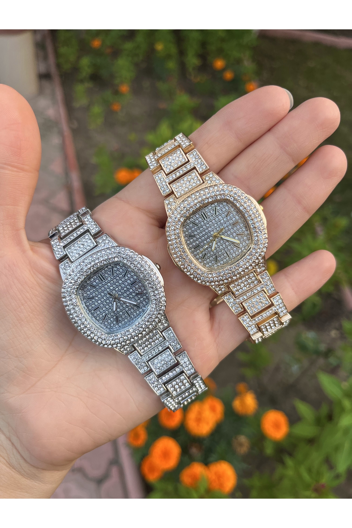 CLUPPOLOON  TAŞLI ZİRKON KADIN KOL SAATİ - Görsel 4