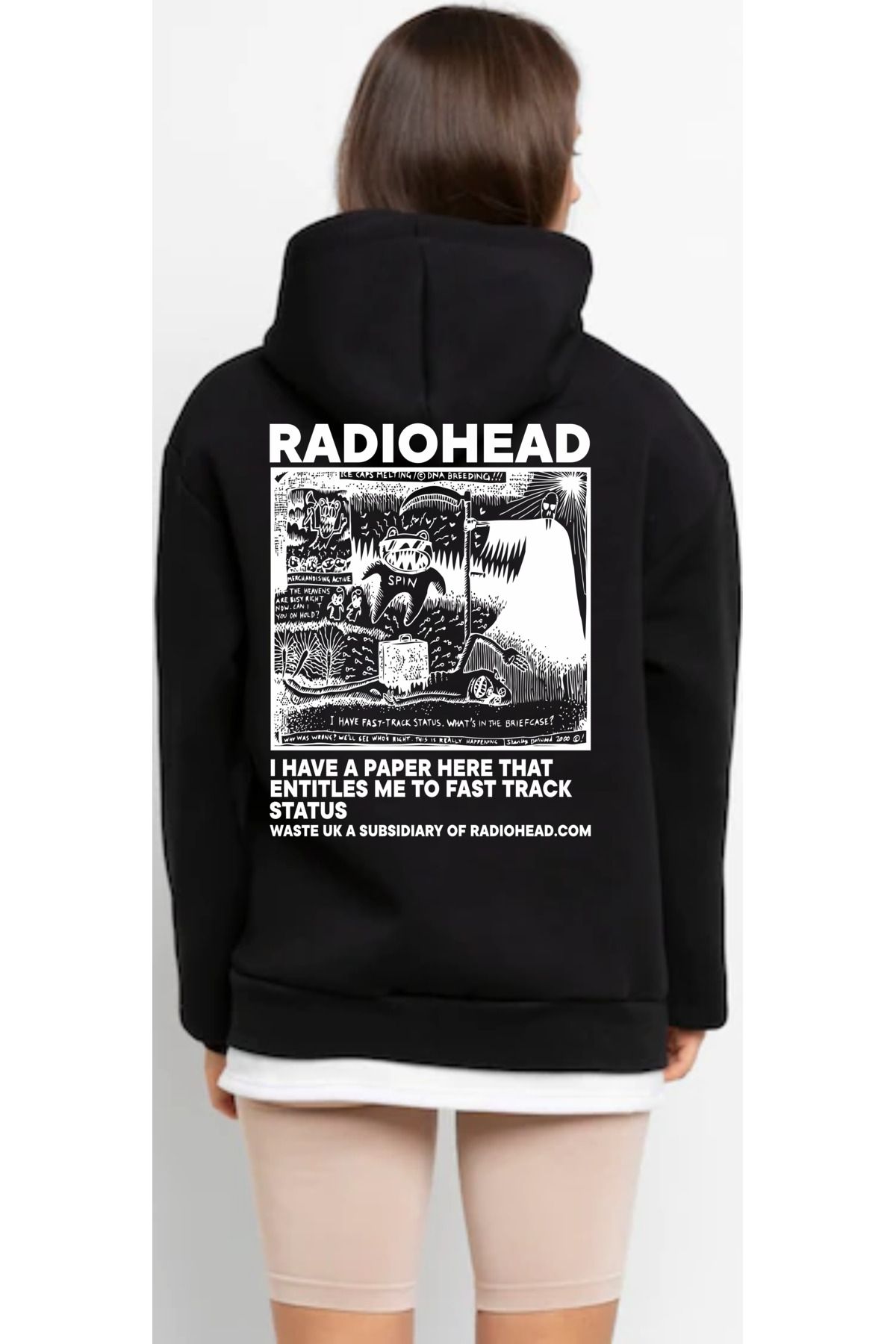 Thick black hoodie 2025