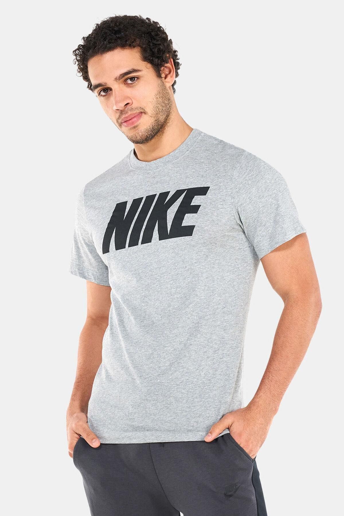 Grey nike t shirt mens 2025
