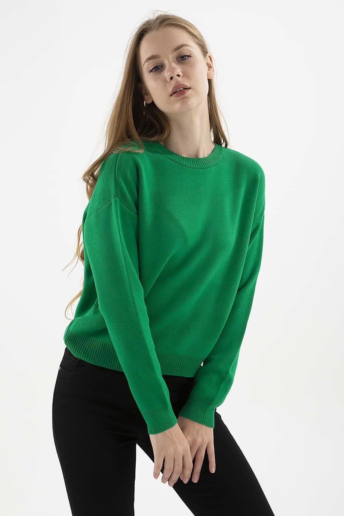 Low hotsell shoulder sweater